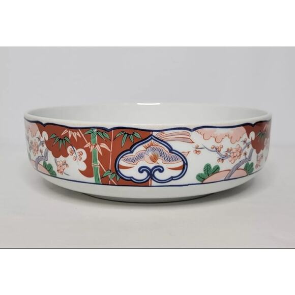 Georges Briard Other - Vintage Georges Briard Heirloom Imari Fine China Large Serving Bowl Oriental 10"